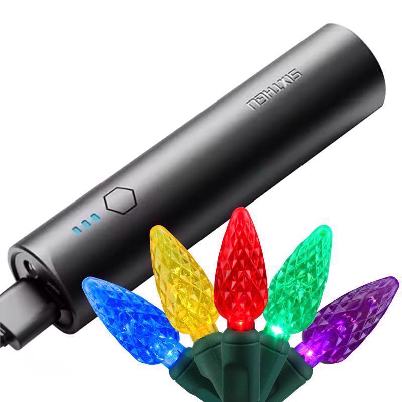 Luzes De Natal E Celebrações De Platina Led C6 Multicolorido