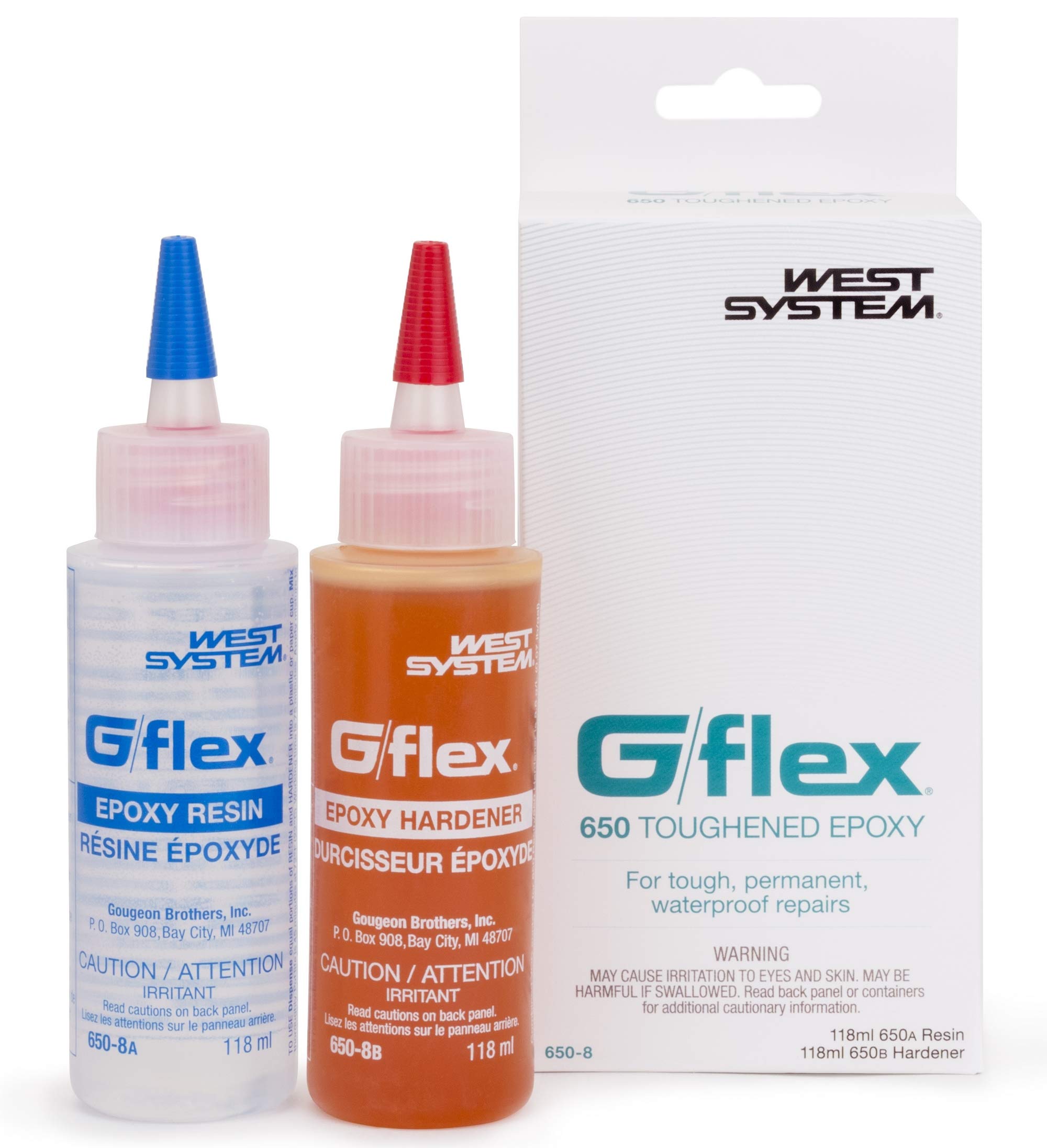 Colagem Impermeável Epoxy West System G/flex 650 120 Ml