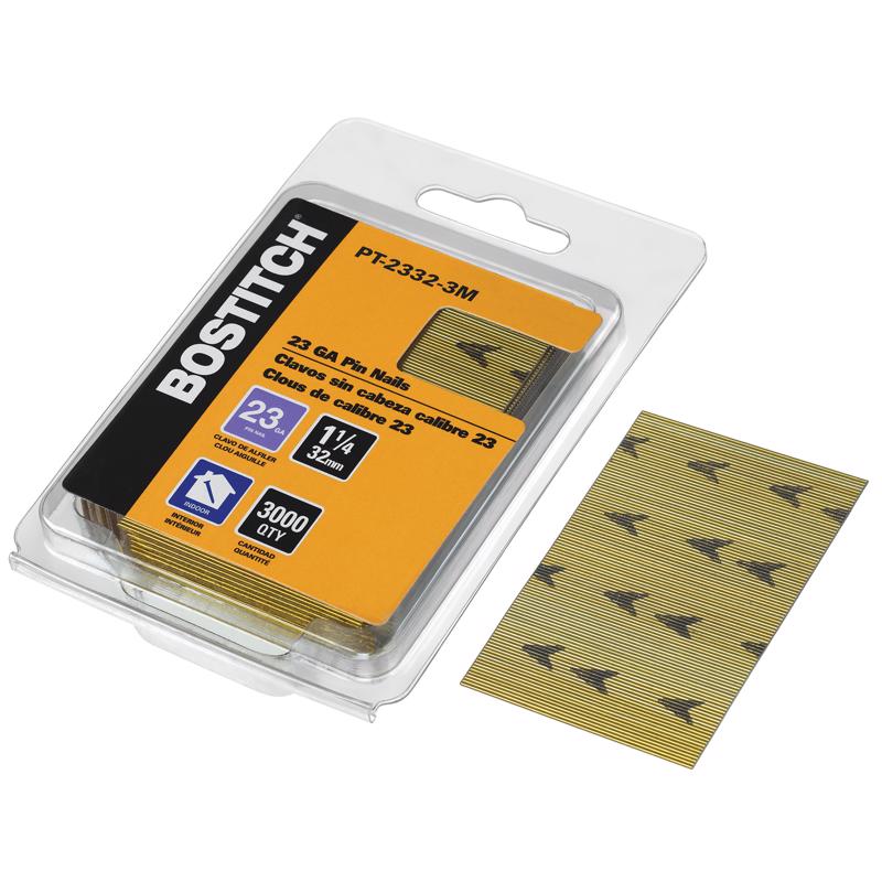 Pin Nails Bostitch Pt-2332-3m 1,25 Polegadas 23 Ga. 3000 Unidades