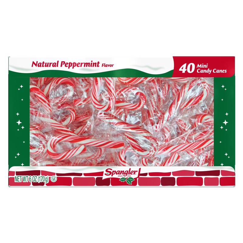 Candy Cane Spangler Peppermint 170 G (pacote Com 24)