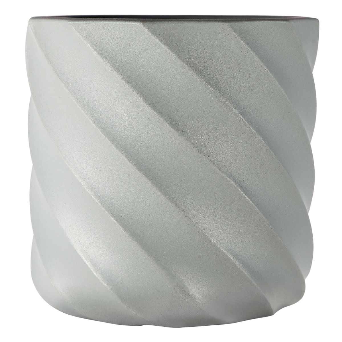 Vaso Decorativo Maragogi Cinza 35cm Terrano