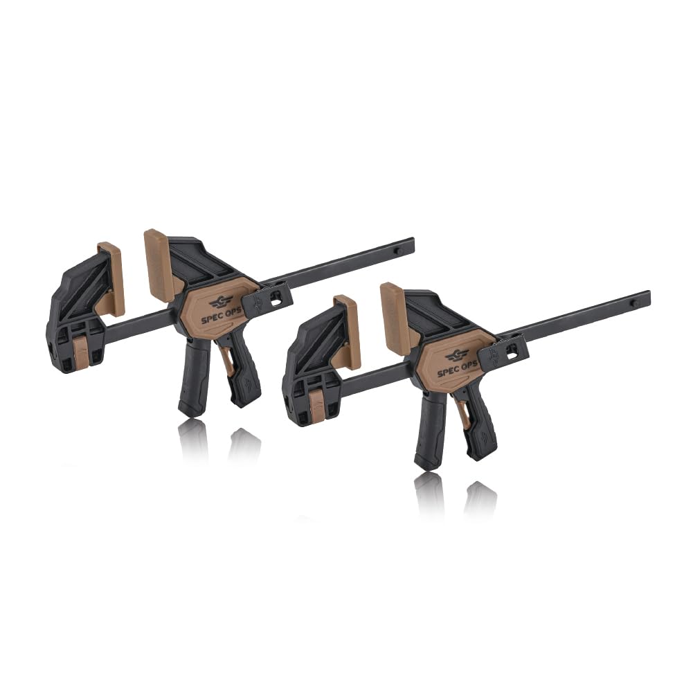 Pacote Médio Com 2 Mãos Trigger Clamp Spec Ops 7"