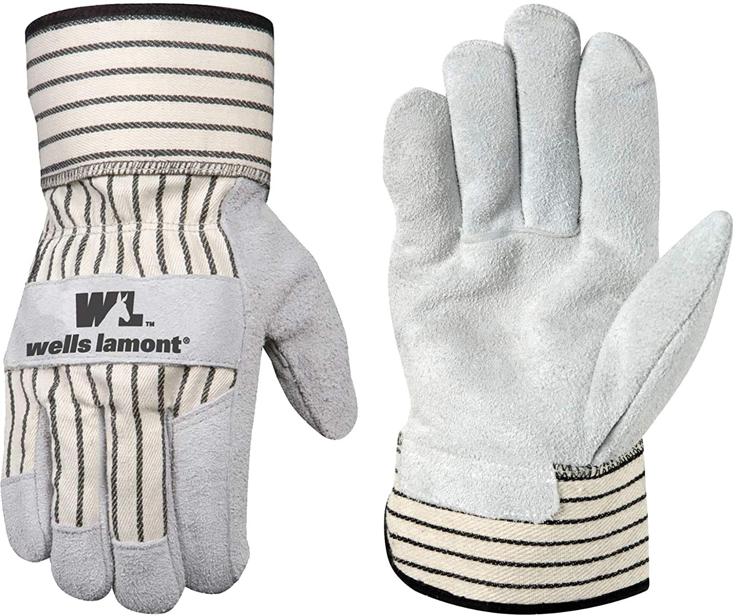 Luvas De Proteção Wells Lamont 4000m Leather Palm Medium