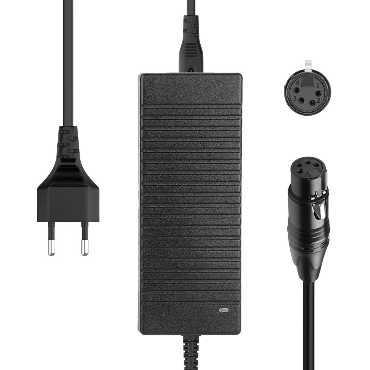Fonte Ac 12v Xlr 4pin Para Câmeras Blackmagic Ursa Mini / Mini Pro (bivolt)