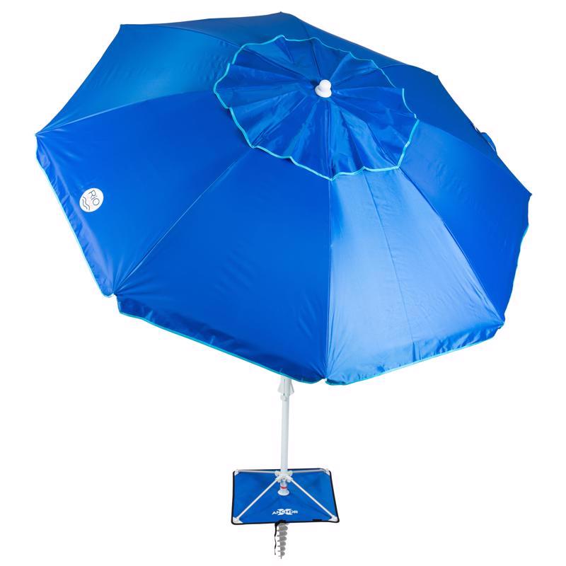 Guarda-chuva Rio Beach Tiltable Blue 2,13 M De Diâmetro