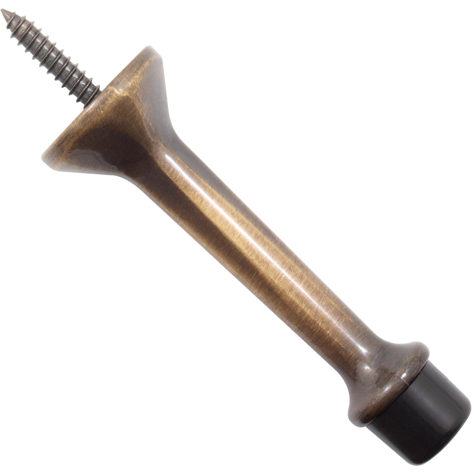 Door Stop Stone Harbor Hardware 7,5 Cm Em Latão Antigo