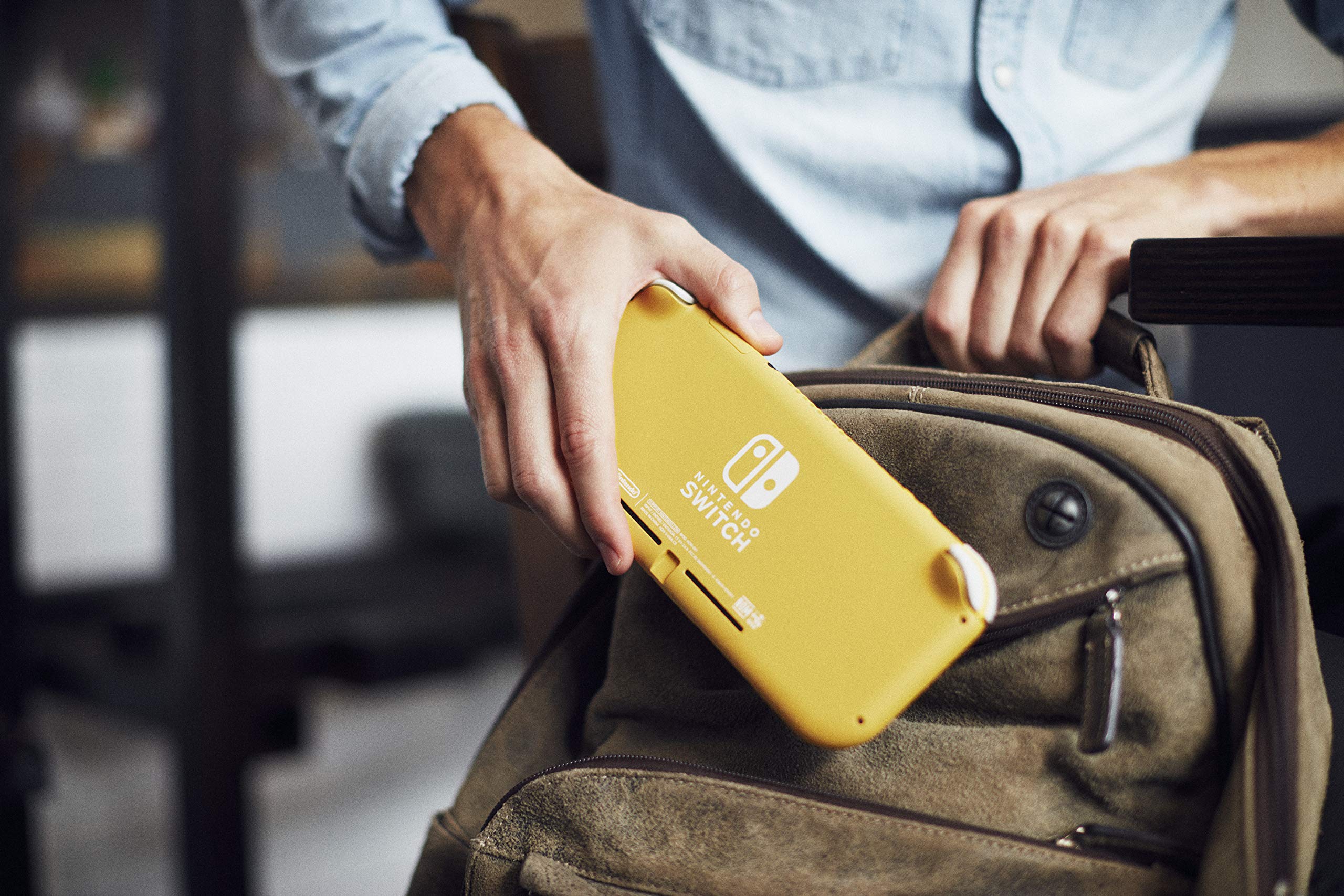 Consola De Jogos Nintendo Switch Lite Amarelo - Carrefour