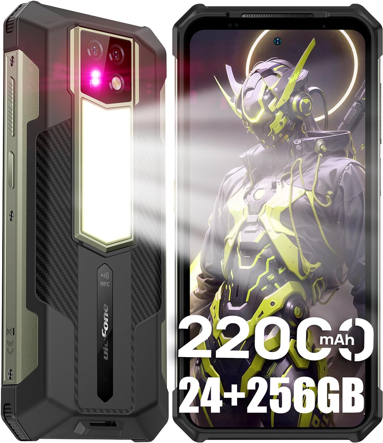 Smartphone Ulefone Armor 24 Rugged 24 Gb De Ram 256 Gb Rom 64 Mp