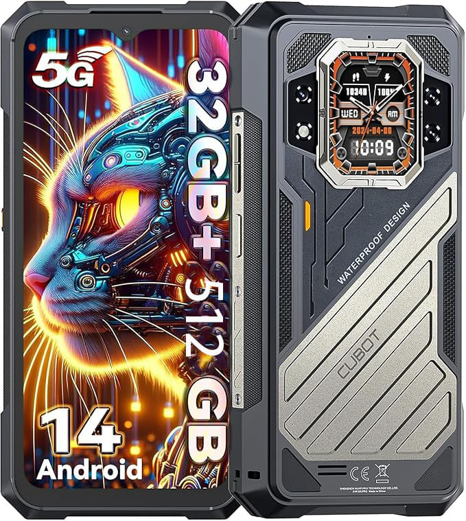 Smartphone Cubot Kingkong X 5g 32 Gb De Ram+512 Gb De Rom, Câmera De 100 Mp