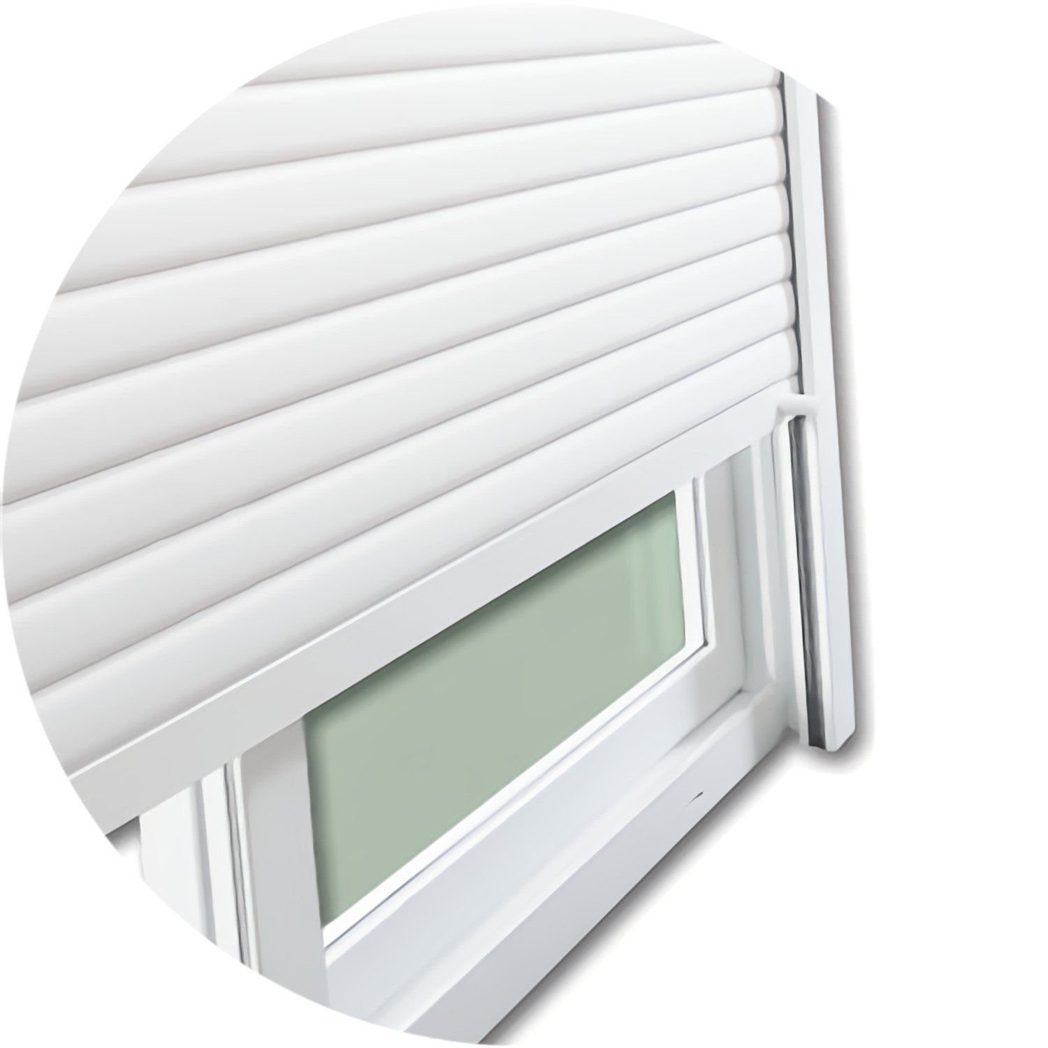 Janela Integrada Pvc 2 Folhas Vidro Liso Com Cremona Itec Branco Branco ...