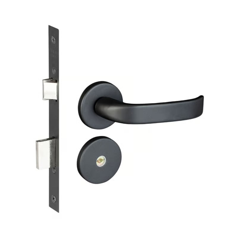 Fechadura Com Chave Tetra 413 Concept 40mm Roseta Pado