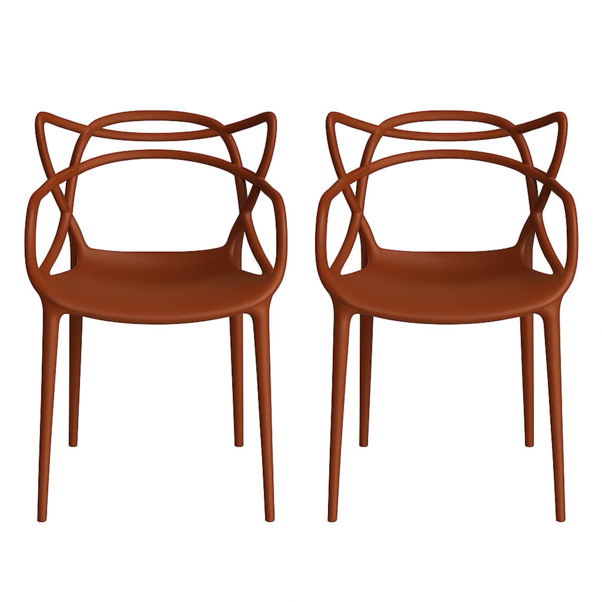 Kit 2 Cadeiras Escritório Confortável Resistente