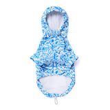 Capa De Chuva Ombra D Ikat Pet - Azul - Pp