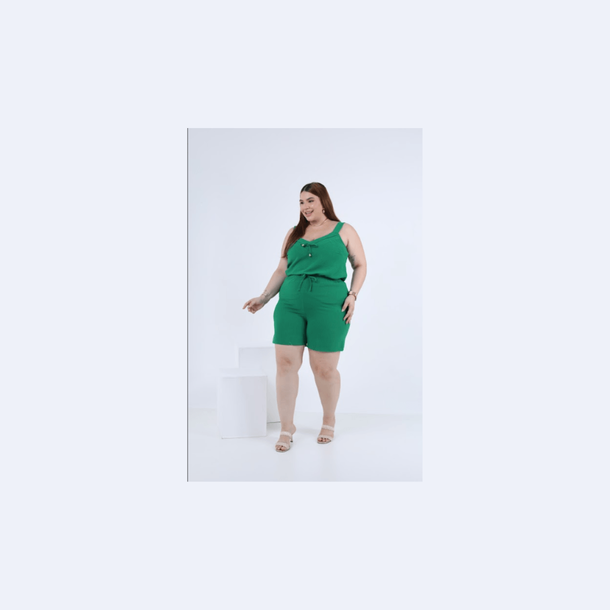 Conjunto Feminino Alça Larga Plus Size - Conforto E Estilo
