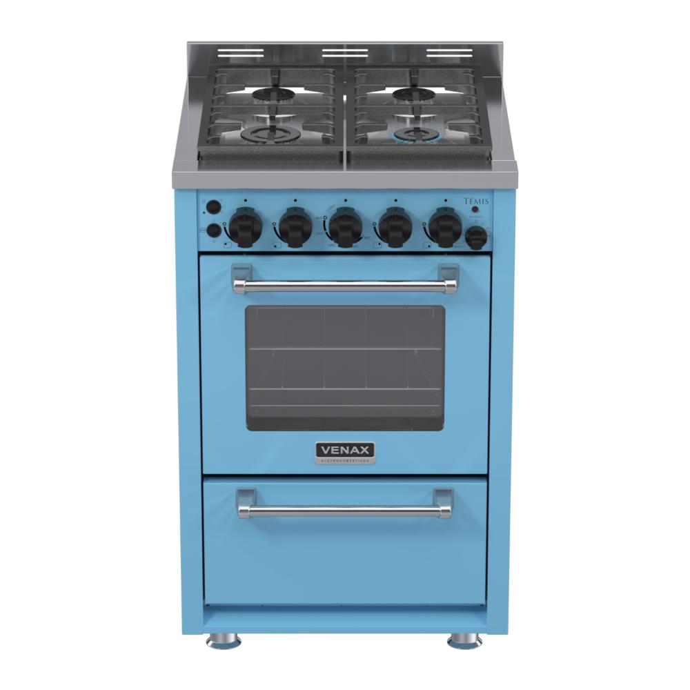 Fogão 4 Bocas Venax Temis Azul - 220v - 34261
