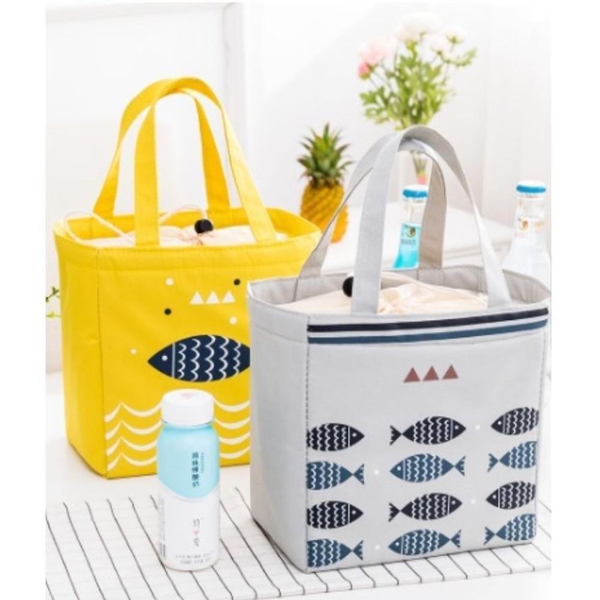 Sacola Termica Portatil Ecologica Bolsa Cooler Marmiteira Praia Fitness Academia Viagem Necessaire - imagem 2
