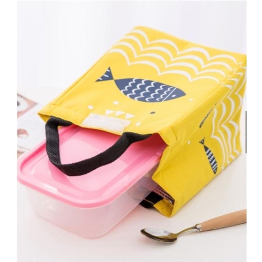 Sacola Termica Portatil Ecologica Bolsa Cooler Marmiteira Praia Fitness Academia Viagem Necessaire - imagem 4