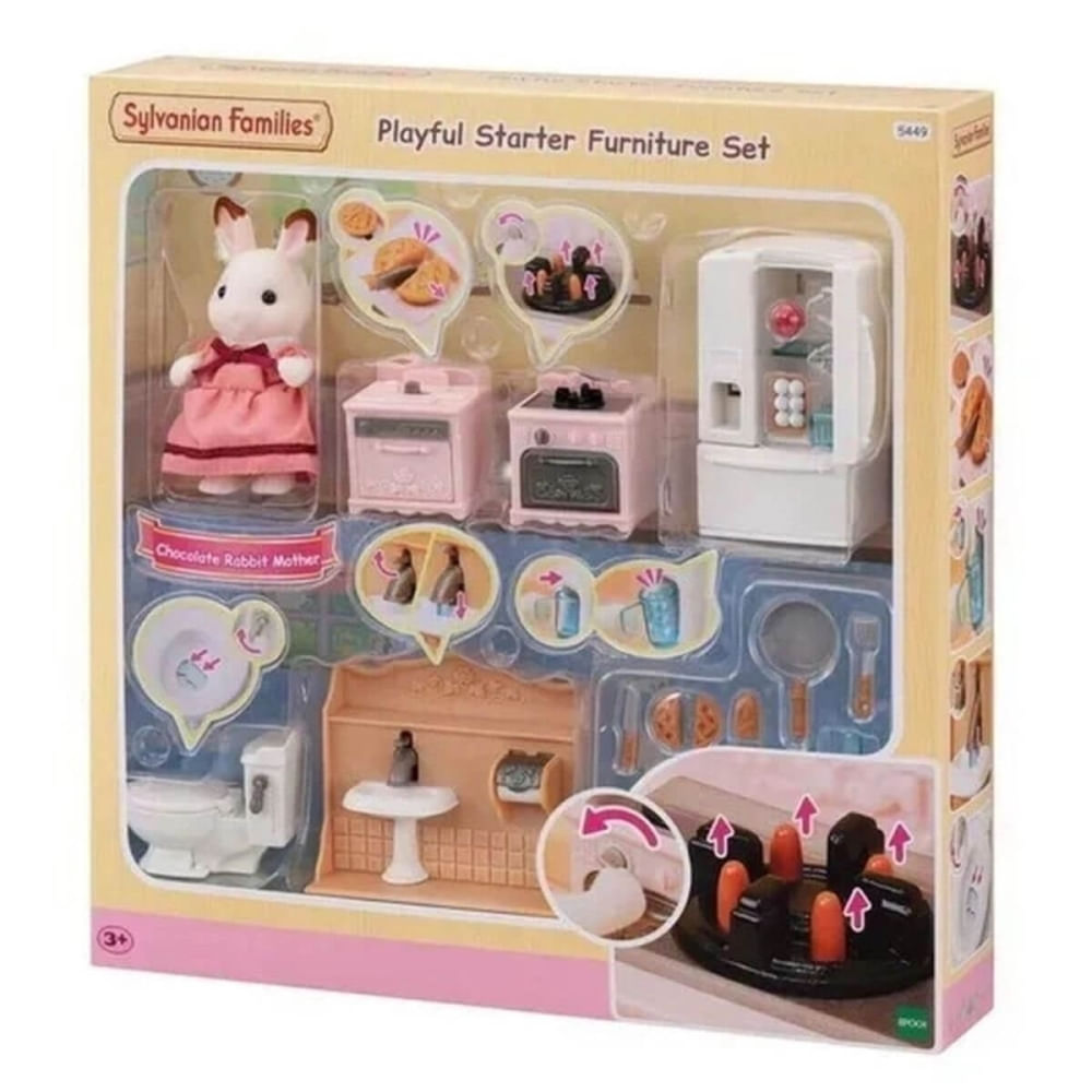 Sylvanian Families Conjunto Primeiros Moveis Divertidos Epoch