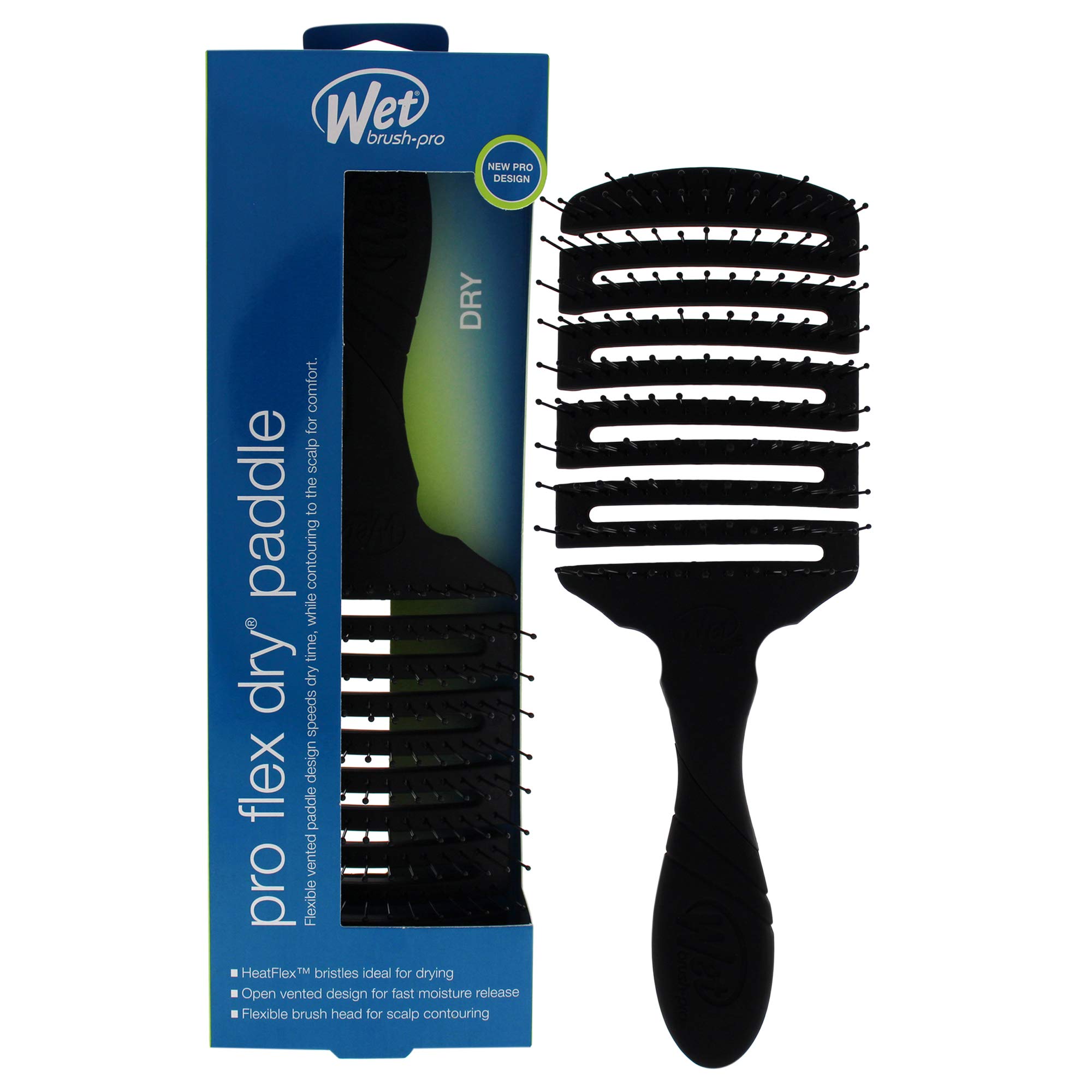 Escova De Remo Wet Brush Pro Flex Dry Black