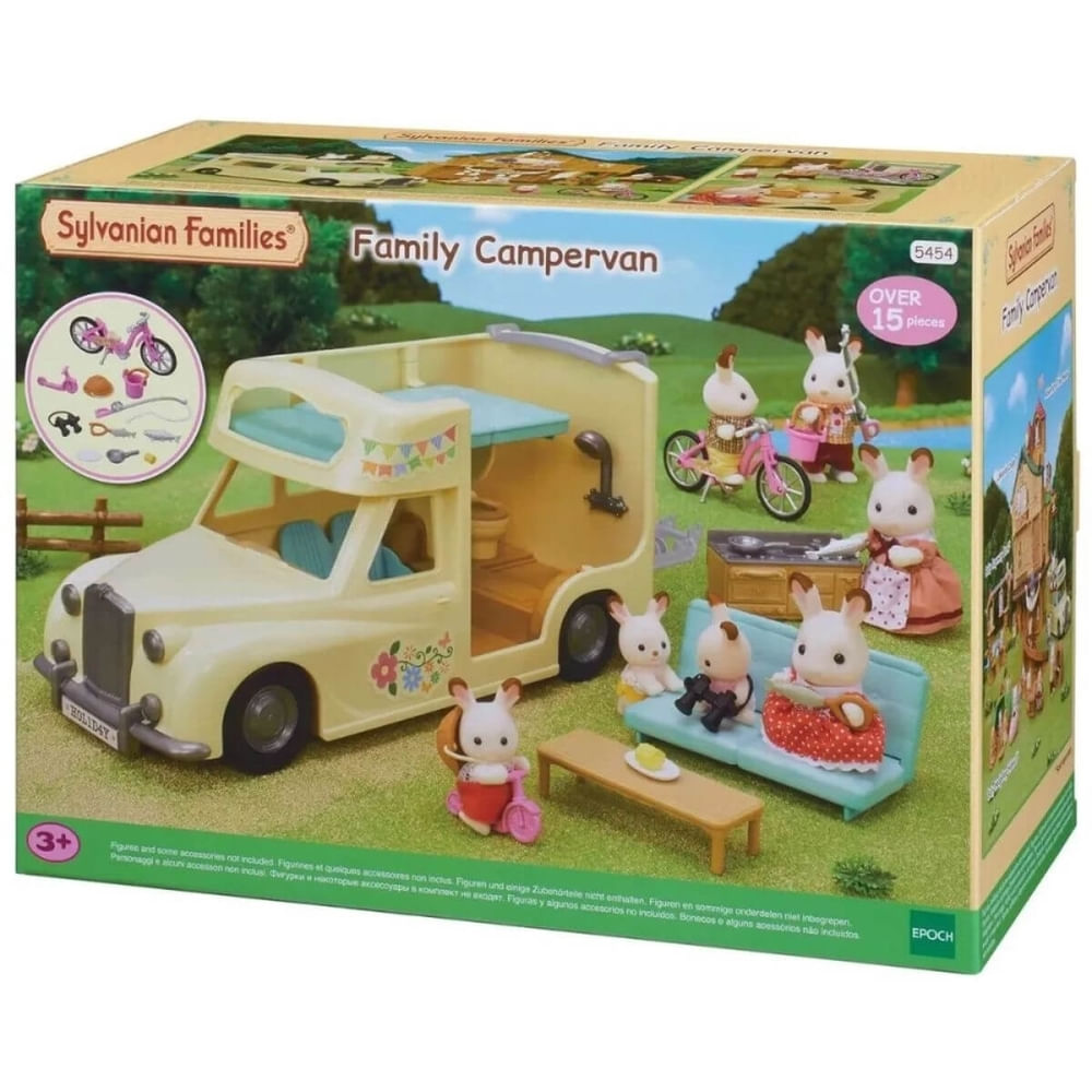 Sylvanian Families Camping Van Da Familia Epoch
