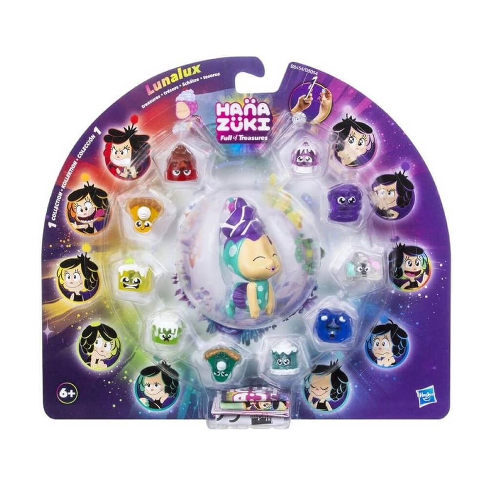 Hanazuki Conjunto Com 10 Tesouros E Um Unicornio Hasbro