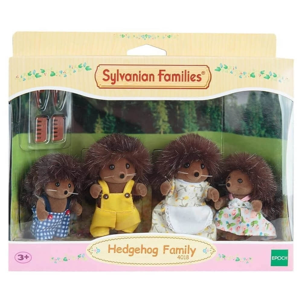 Sylvanian Families Familia Dos Porcos Espinhos Epoch