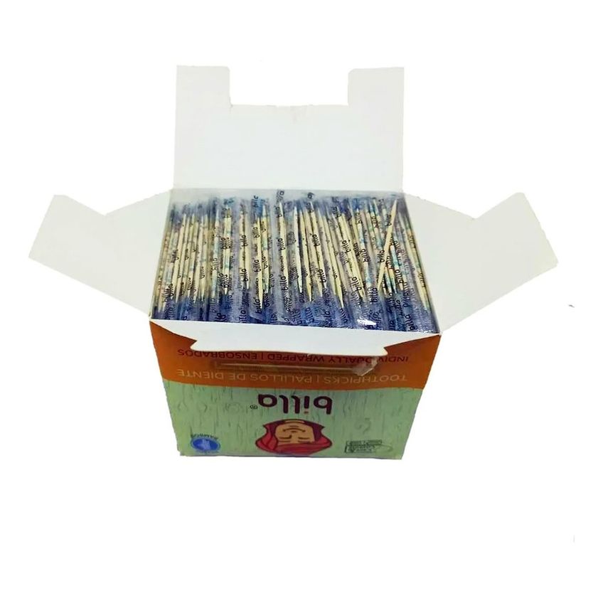 Palito De Dente De Bambu Embalados Indiv- Cx C/2000unidades - imagem 3