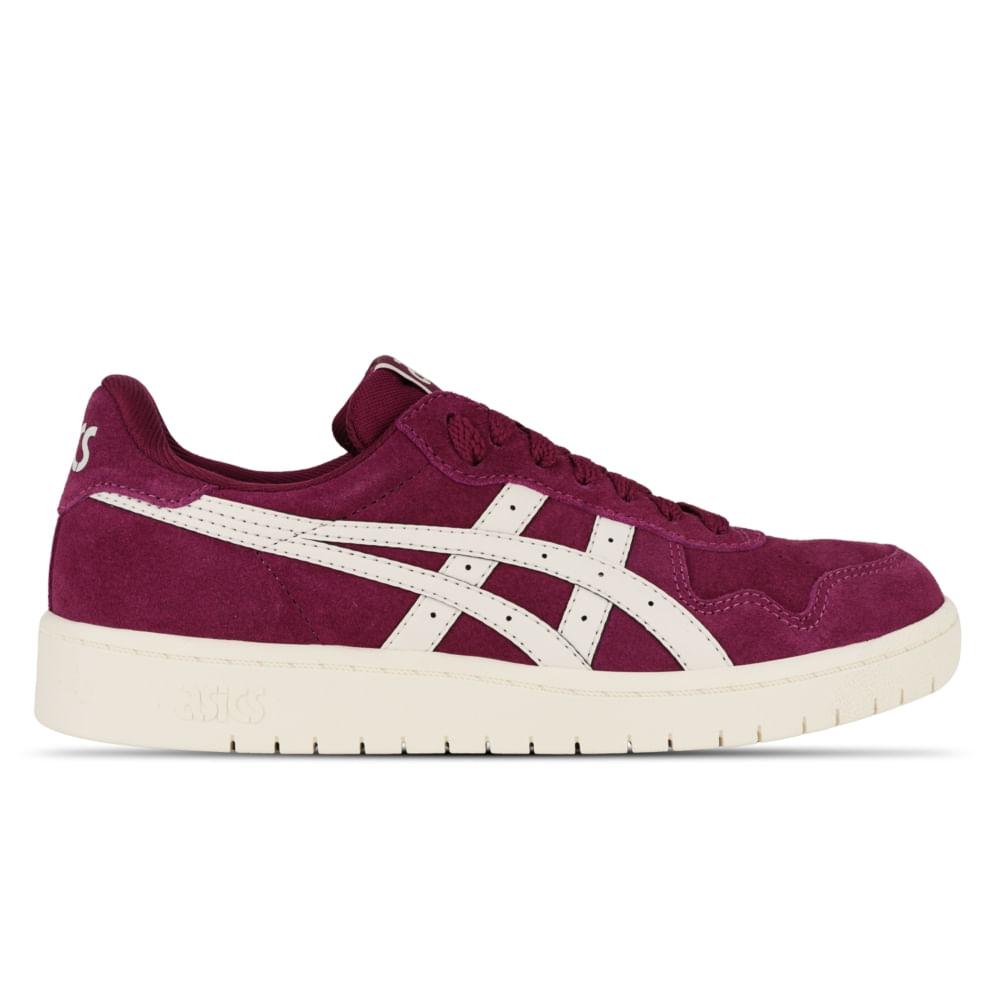 Tenis Asics Japan S Camurca Vermelho/bege 039