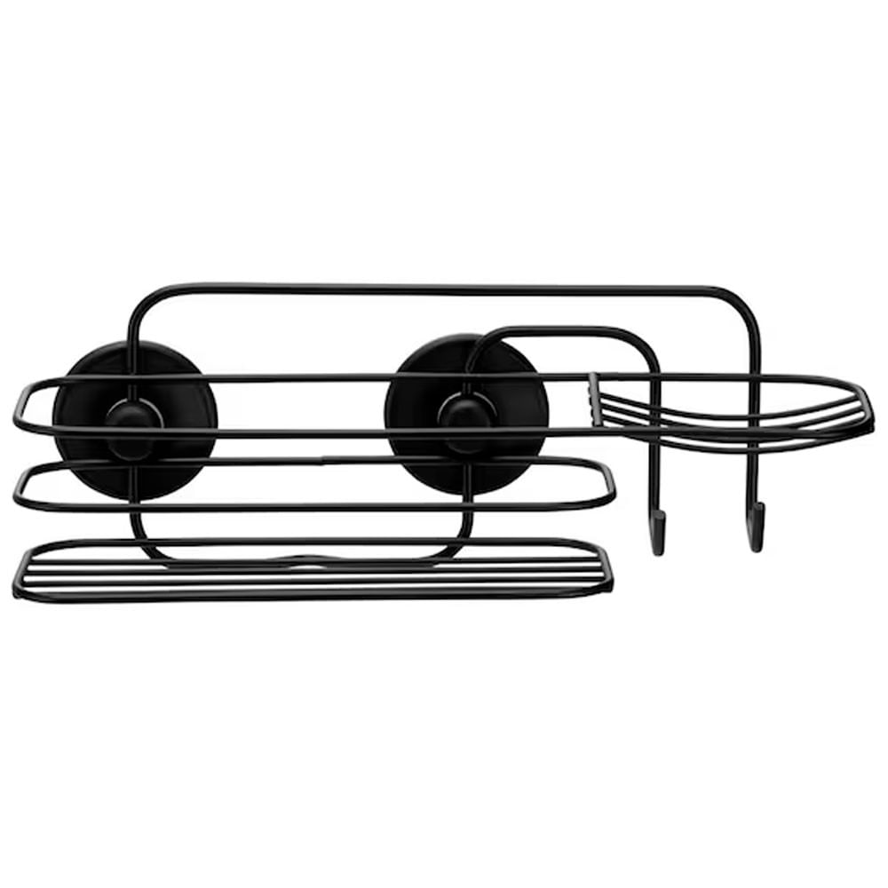 Porta Shampoo E Saboneteira Com Dupla Face 3m Arthi