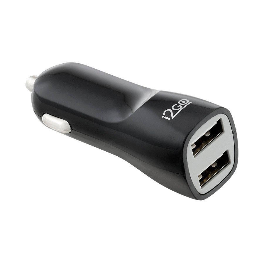 Carregador Veicular I2go Com 2 Saídas Usb Preto