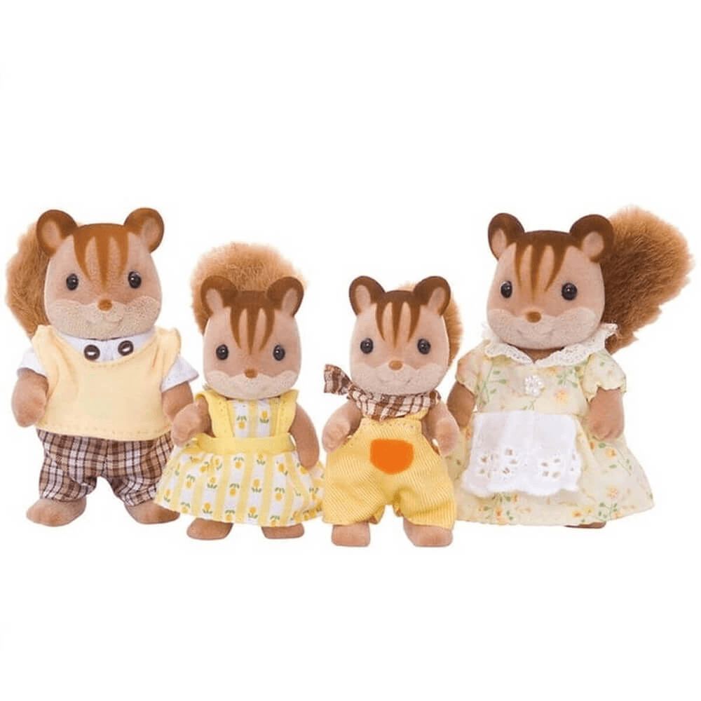 Sylvanian Families Familia Dos Esquilos Noz Epoch