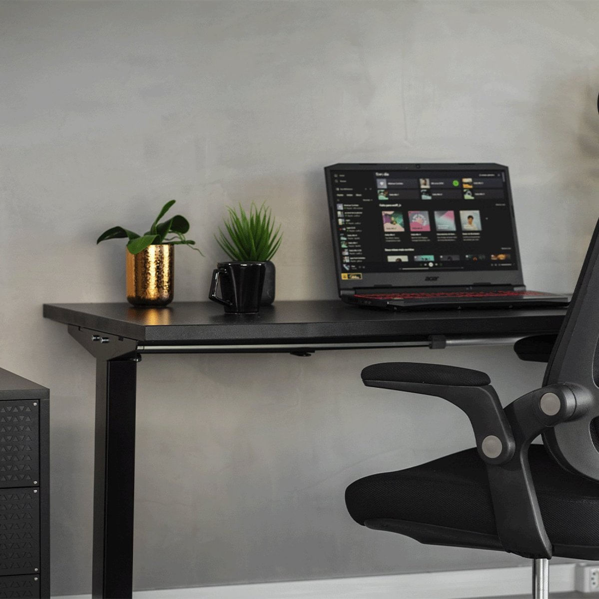 Tampo Para Mesa Misch 160x60cm Preto