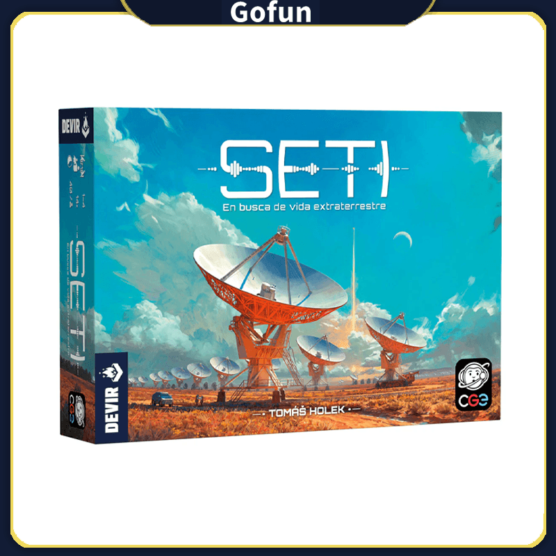 Jogo De Tabuleiro Seti: Busca Por Inteligência Extraterrestre