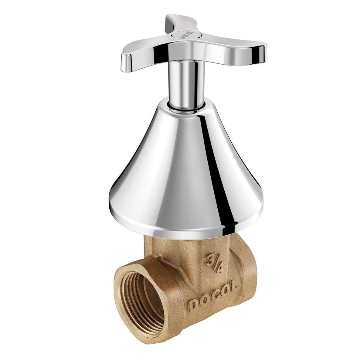 Registro De Gaveta 3/4" Nova Pertutti Docol Cromado