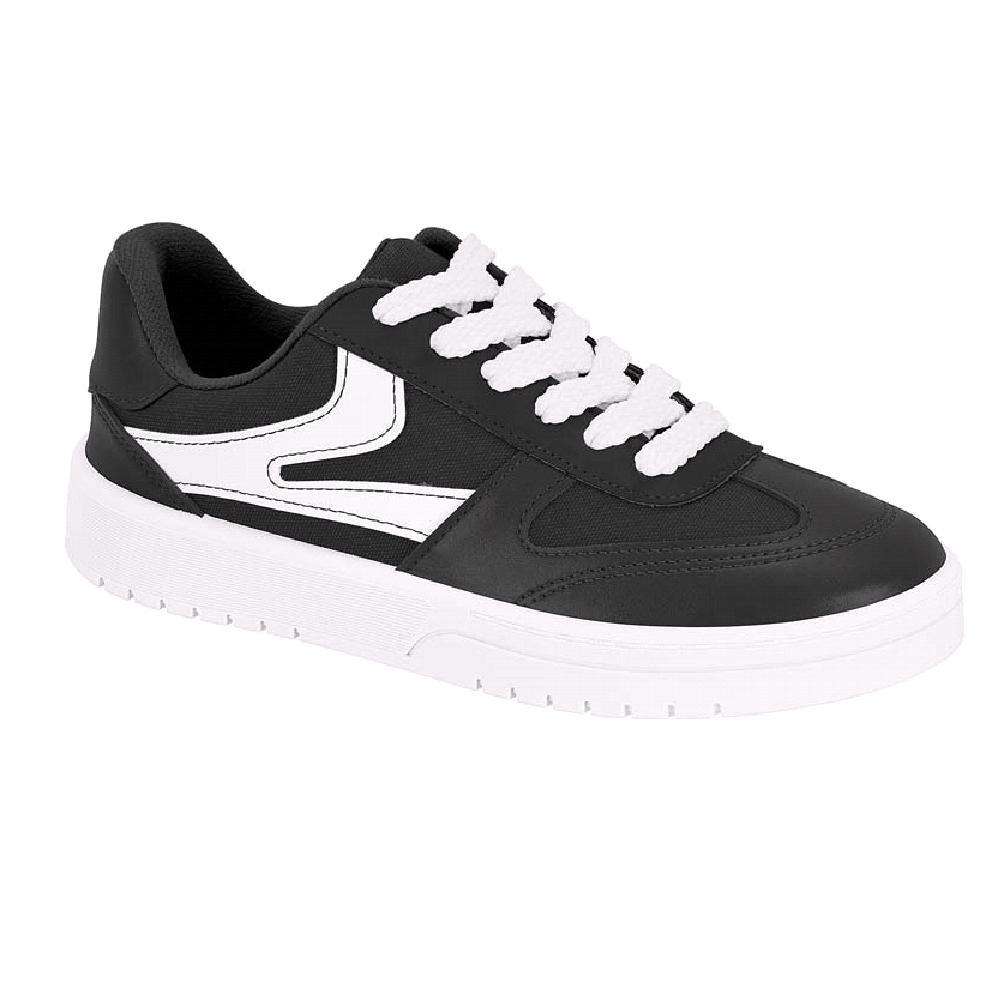 Tenis Moleca Casual Ref 5791.113.20221 Preto/branco 036