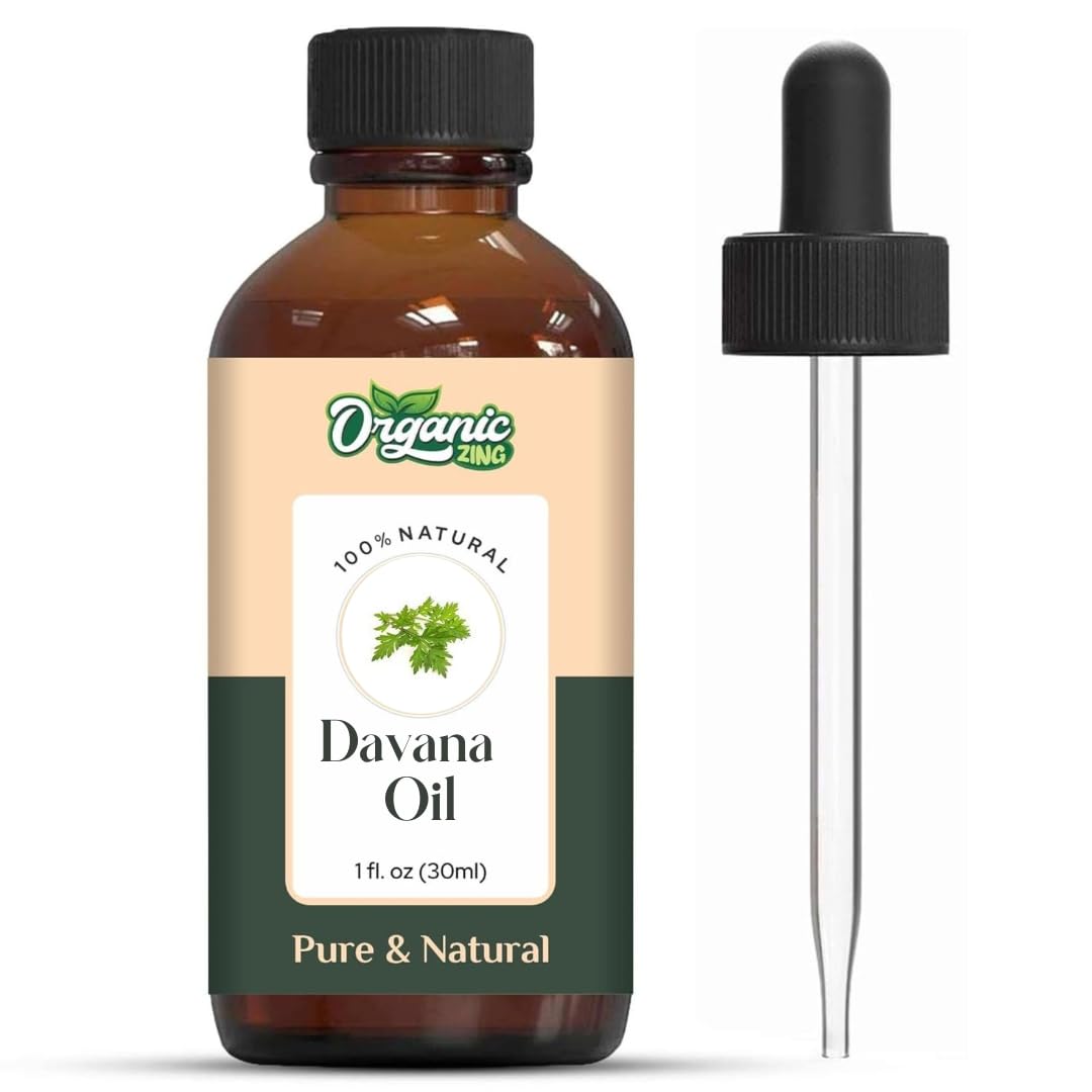 Óleo Essencial Orgânico Zing Davana Oil Pure Natural 30ml