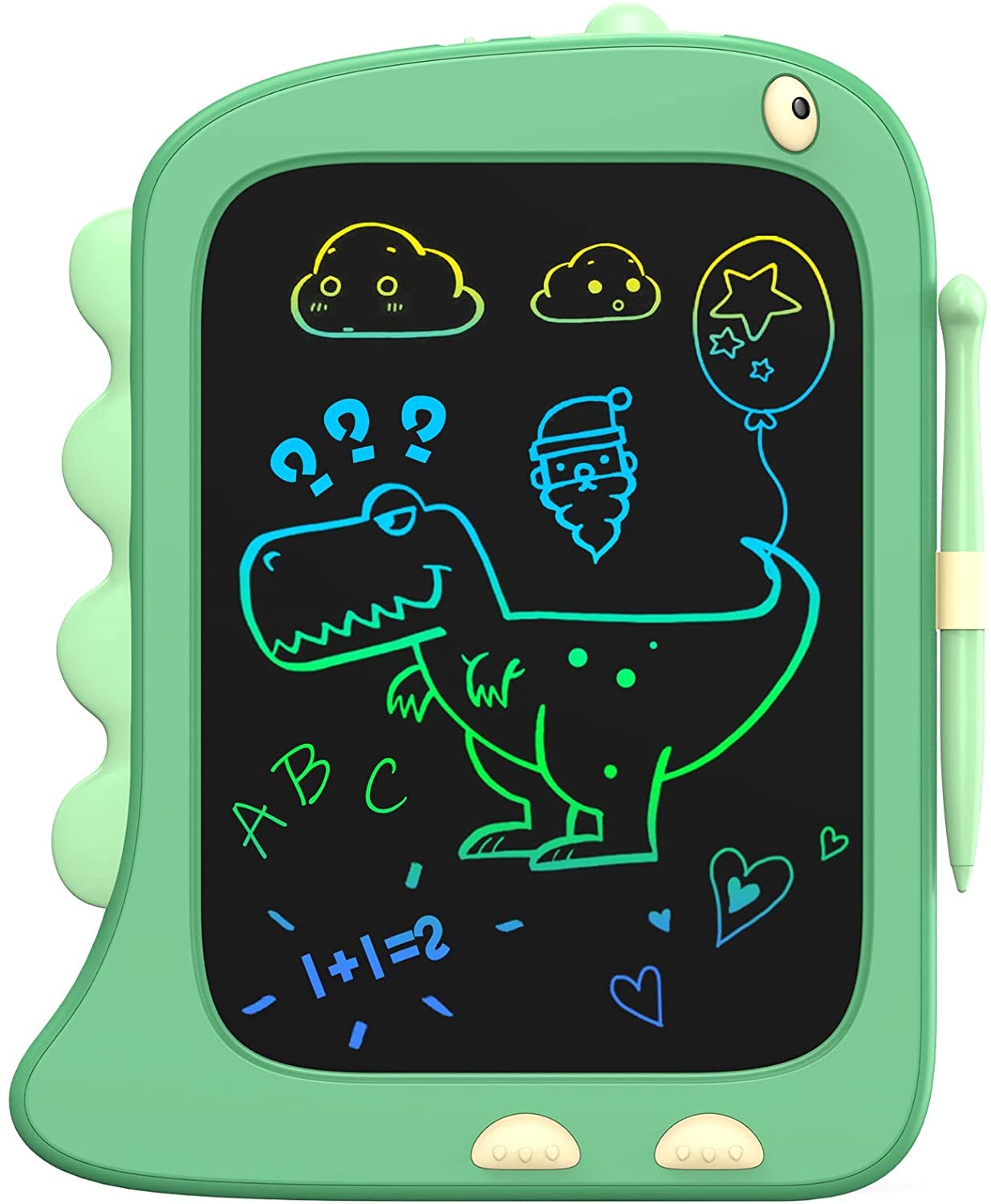 Brinquedo Para Tablet Lcd Doodle Board Orsen 8,5" Green Dinosaur Kids