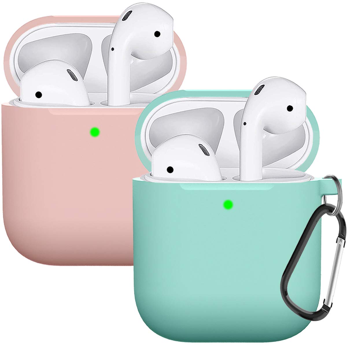 Capa De Proteção De Silicone Para Airpods Para Apple De 1ª E 2ª Geração