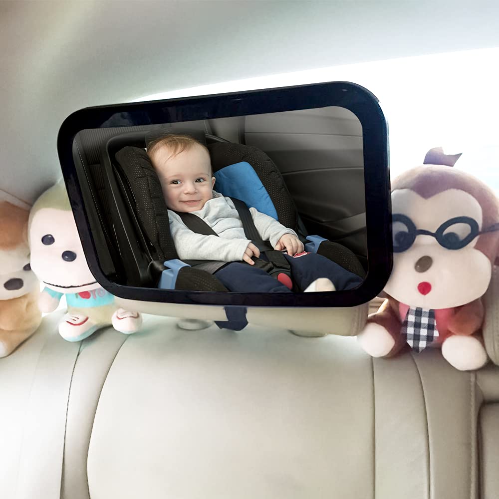Espelho Retrovisor De Bebê Voiceptt Digitconvert Para Carro