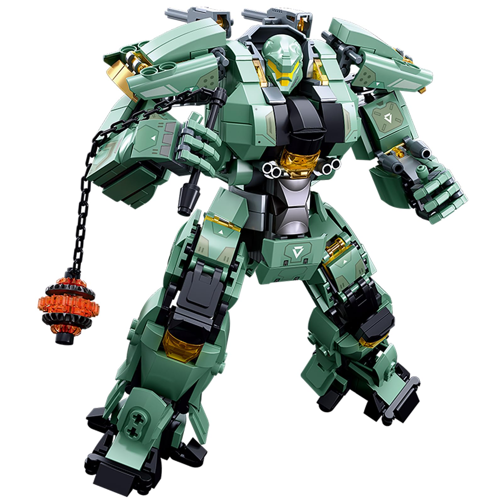 Conjunto De Blocos De Construção High Godo Transforming Mech Robot 542 Unidades