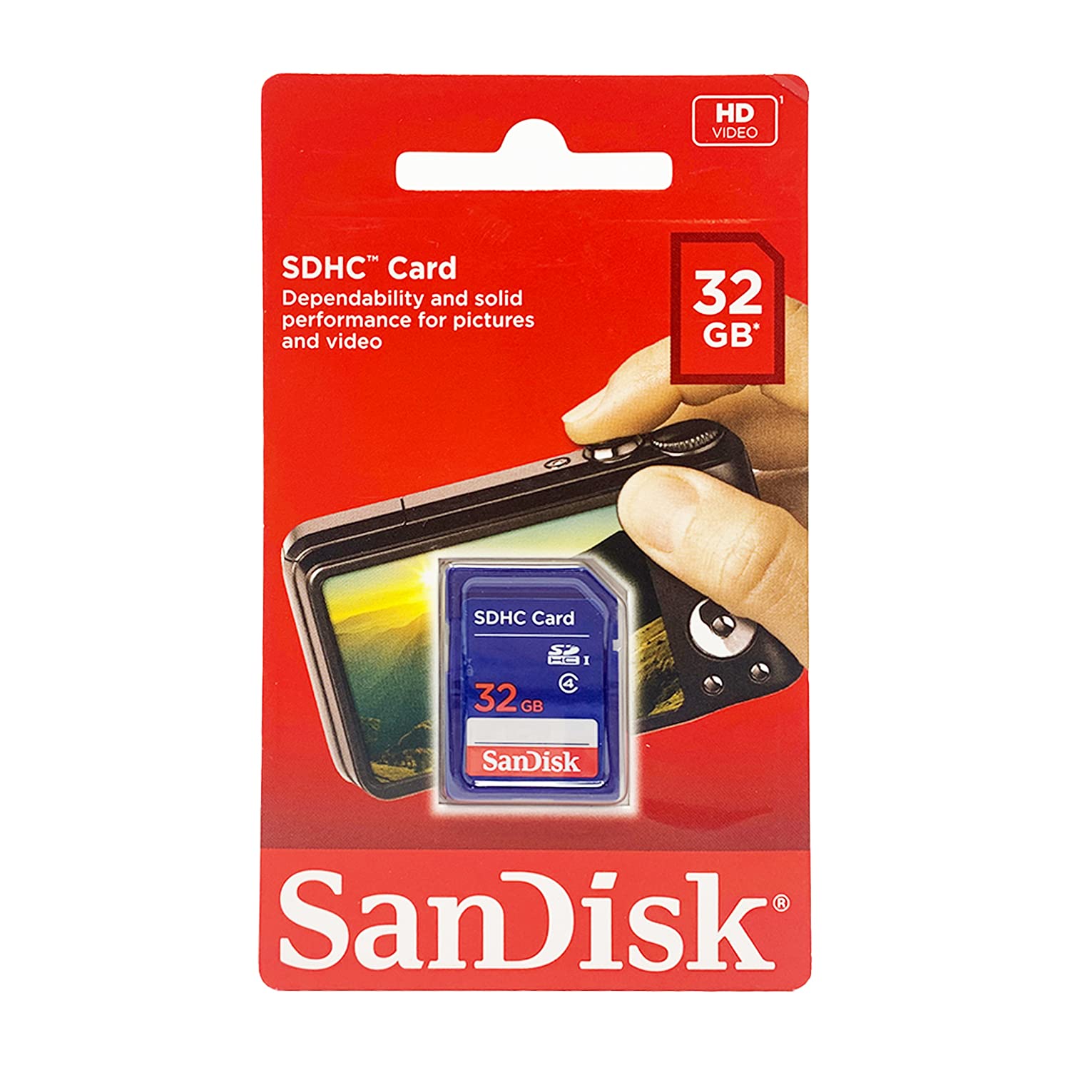 Cartão De Memória Sandisk Standard 32gb Classe 4 Sdhc