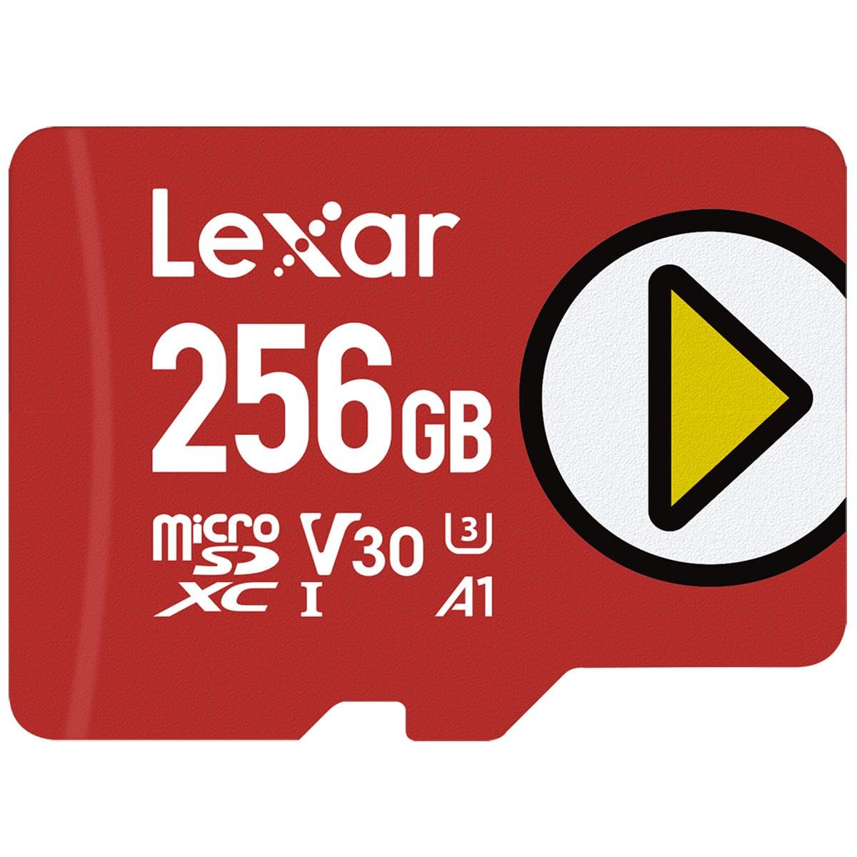 Cartão De Memória Lexar 256gb Play Microsdxc Uhs-i C10 U3 V30 A1