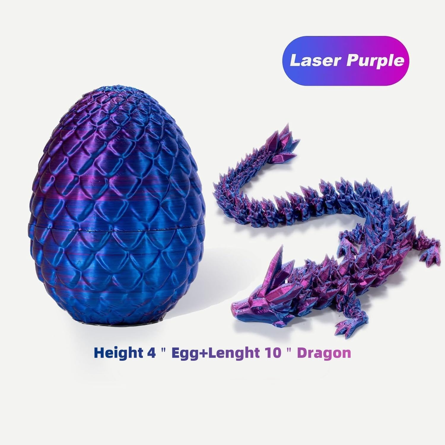 Toy Zobetro Easter Basket Stuffers Impressos Em 3d, Ovo De Dragão