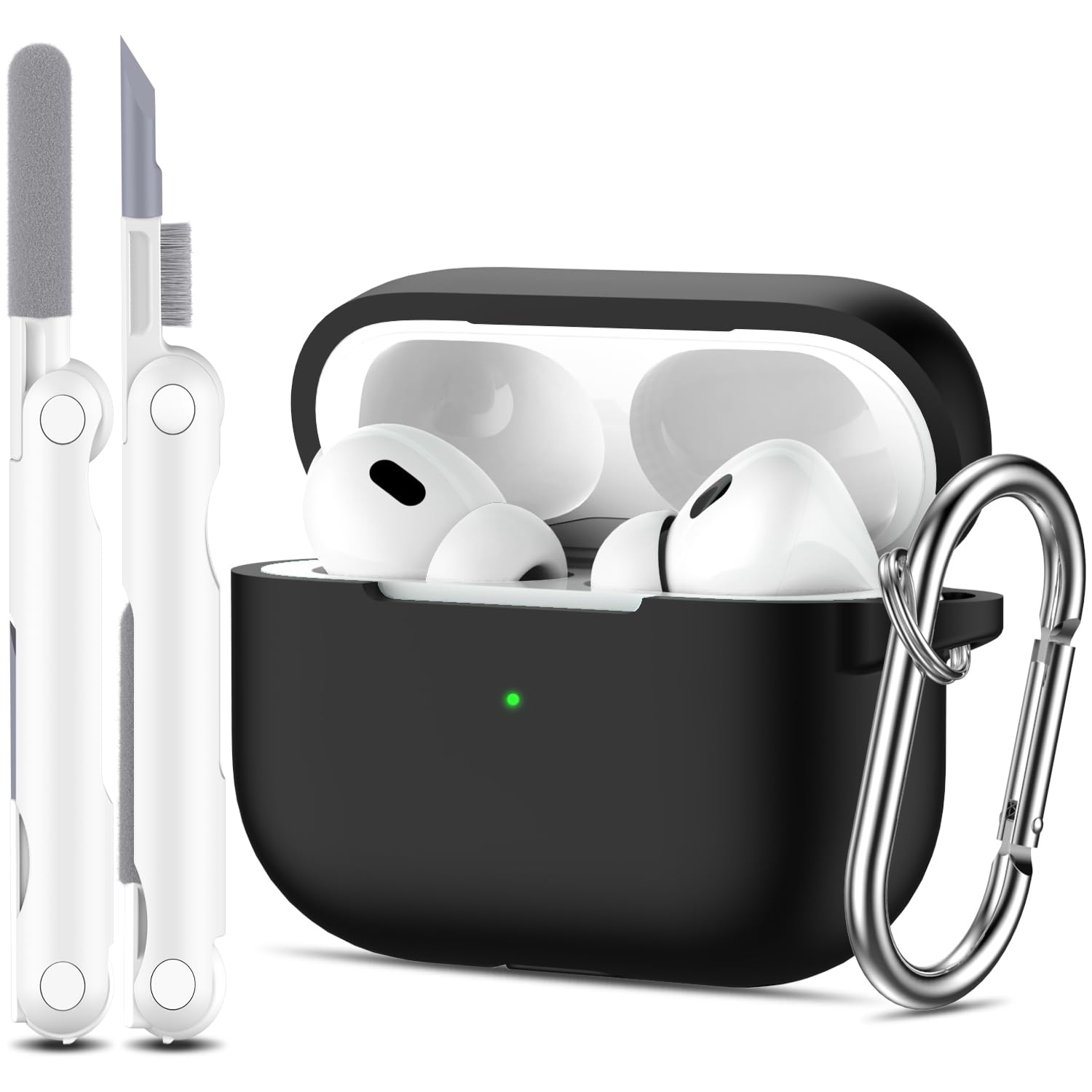 Capa, Kit De Limpeza E Pontas De Ouvido Para Airpods Pro