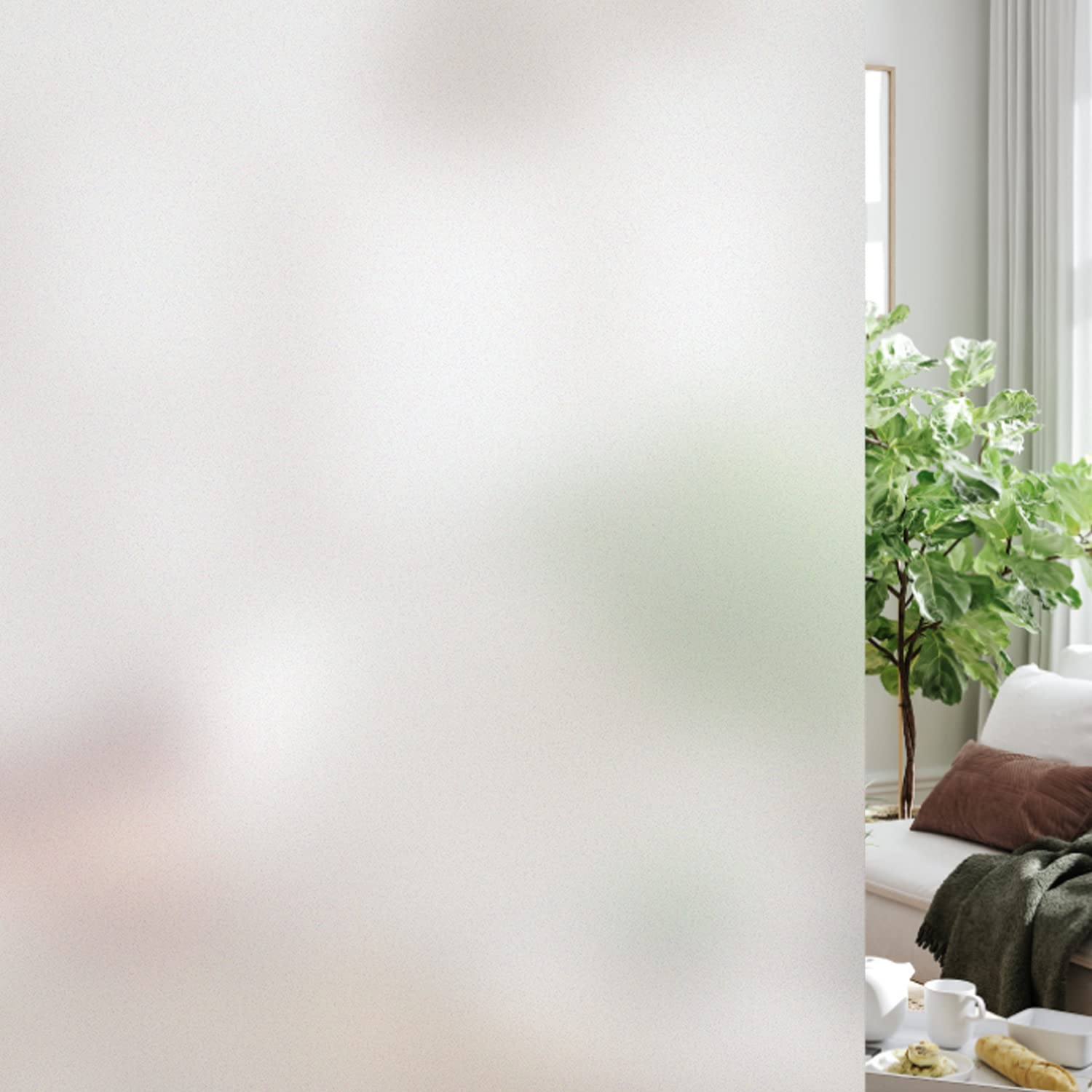 Película De Privacidade Para Janelas Hidbea Frosted Heat Control Uv Block