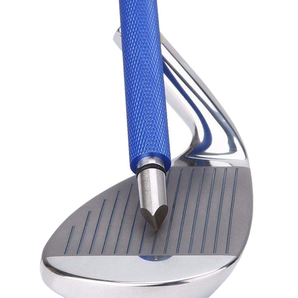 Golf Club Groove Sharpener Bulex Re-grooving Tool &amp; Cleaner