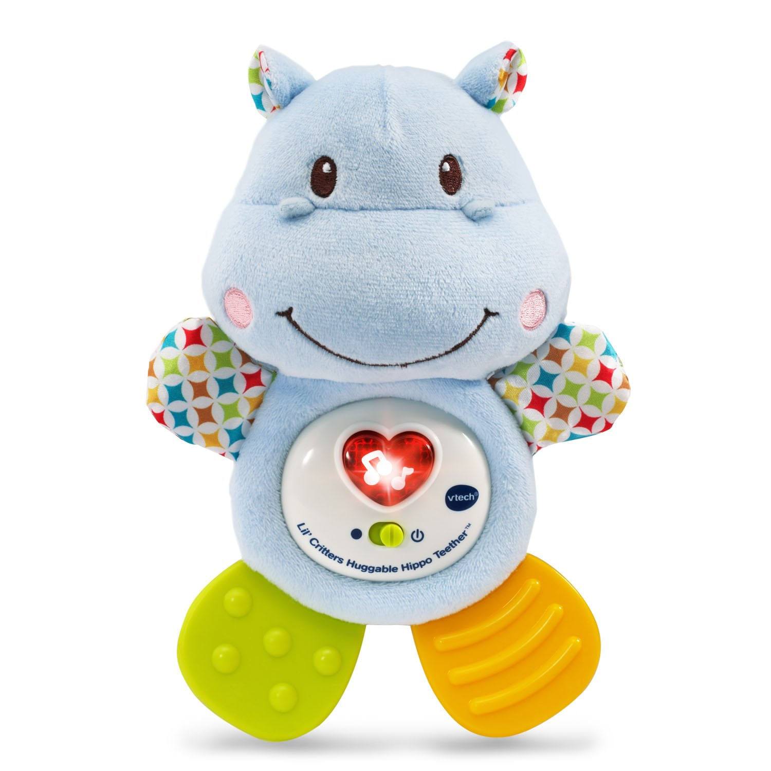 Teether Vtech Baby Lil' Critters Huggable Hippo Blue