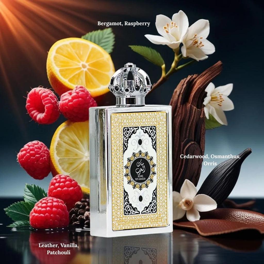 香水(男性用) Lattafa King Of Arabia King Of Arabia Perfume Masculino Lattafa Eau De Parfum 100ml
