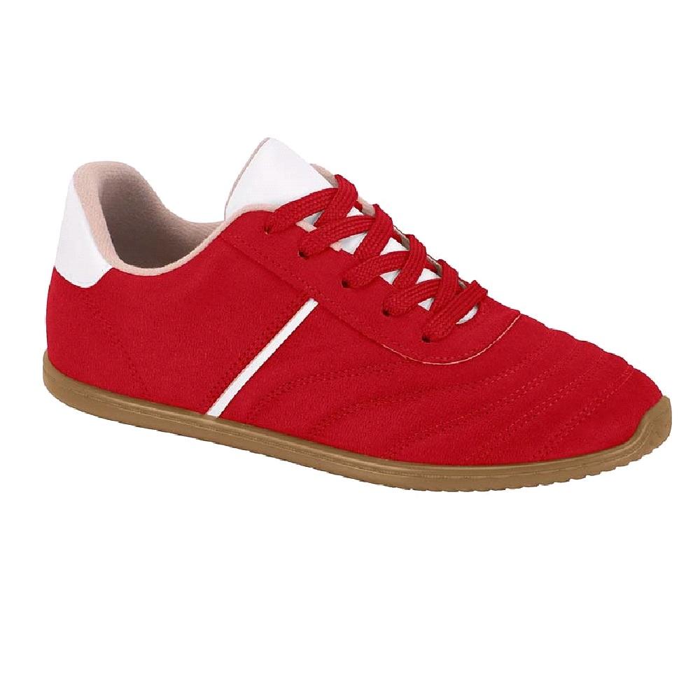 Tenis Moleca Casual Ref 5827.100.11184 Vermelho/branco 038