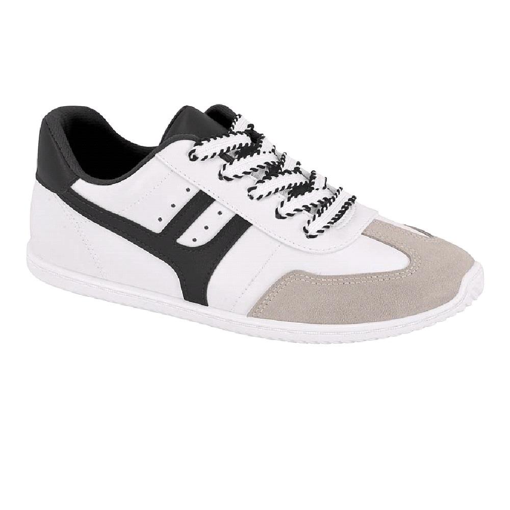Tenis Moleca Casual Ref 5827.101.18014 Branco/preto/cinza 037